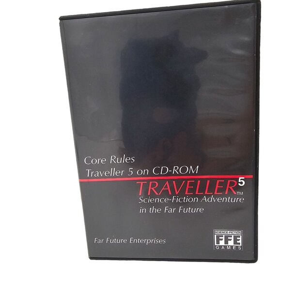 Traveller 5 Science-Fiction Adventure RPG CD-ROM FFE 300 - Picture 1 of 9